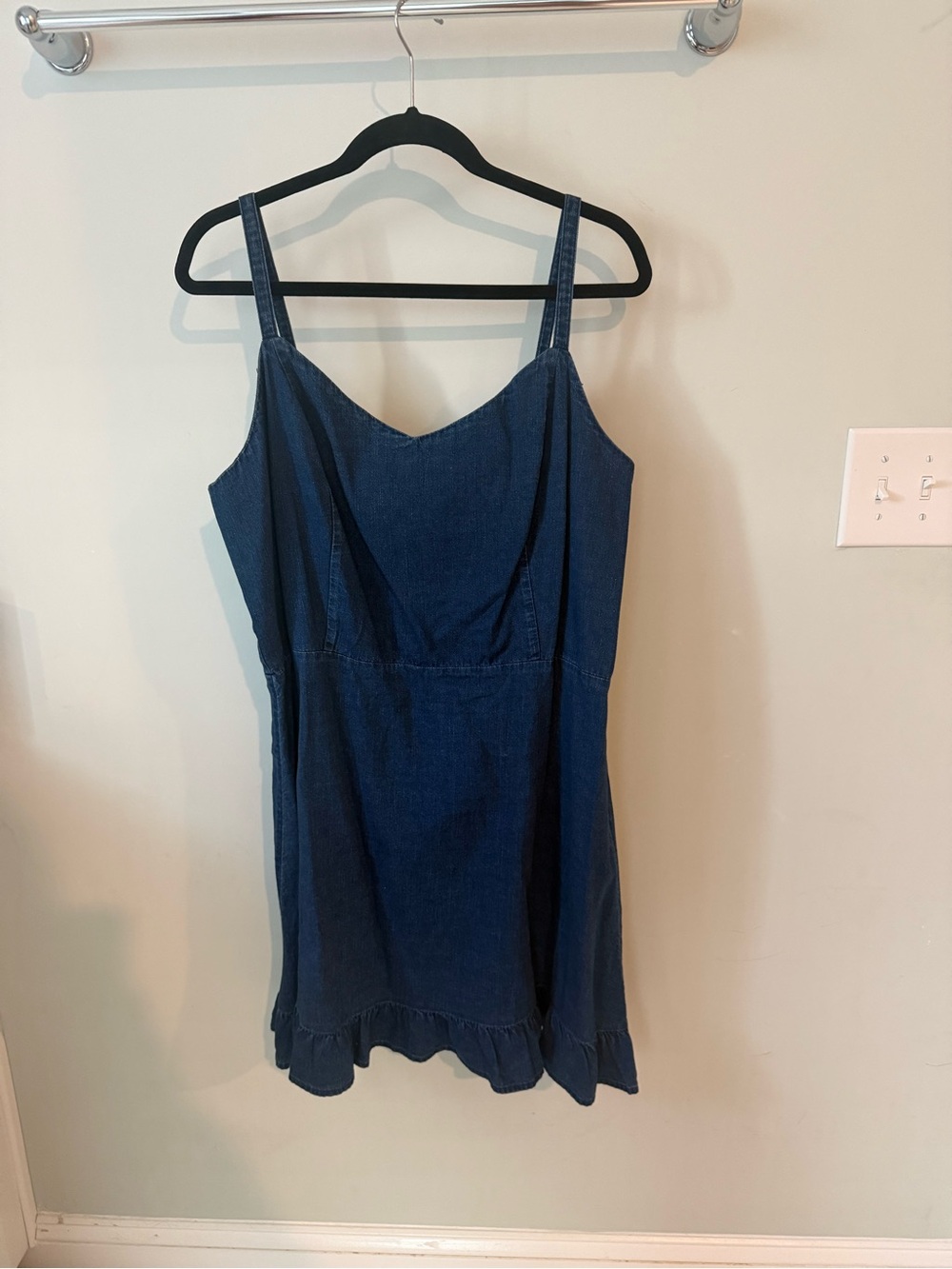 Old Navy Dark Blue Denim Sundress
